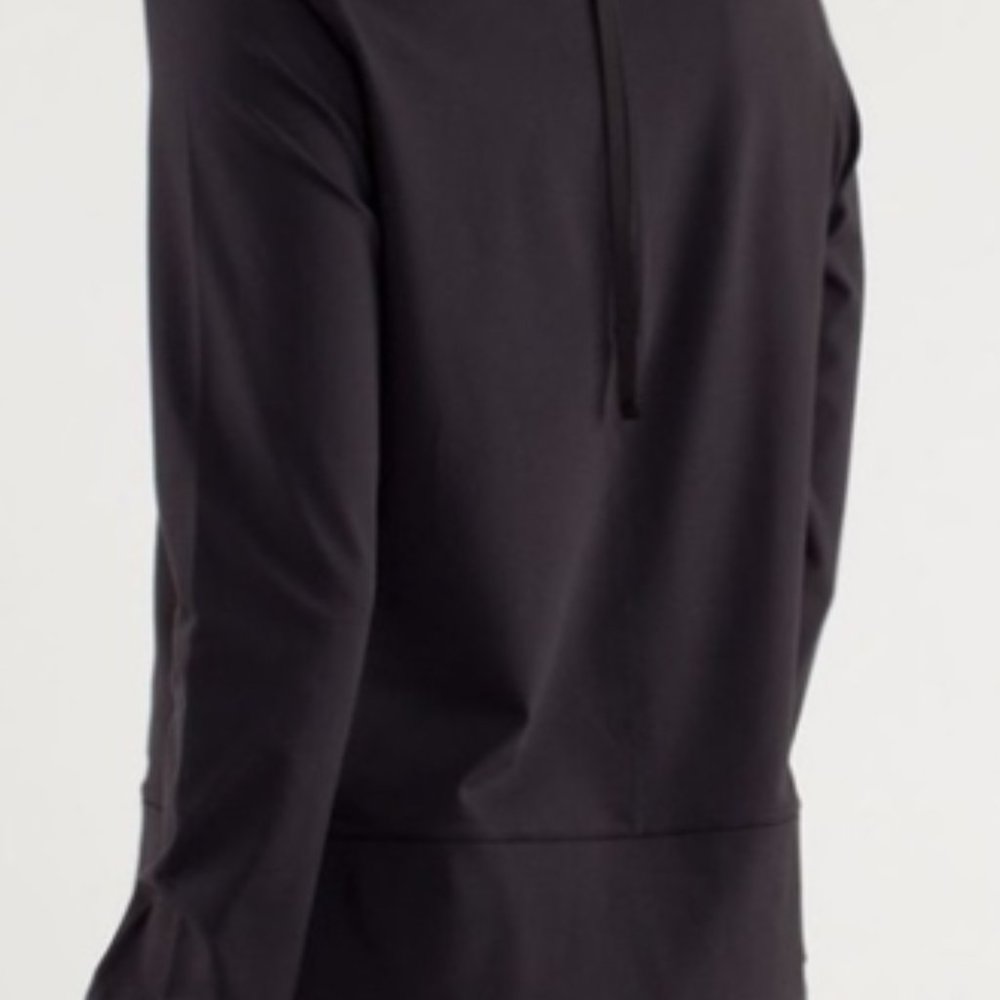 LULULEMON- Run: Warm Up Crew Long Sleeve ZIP Back